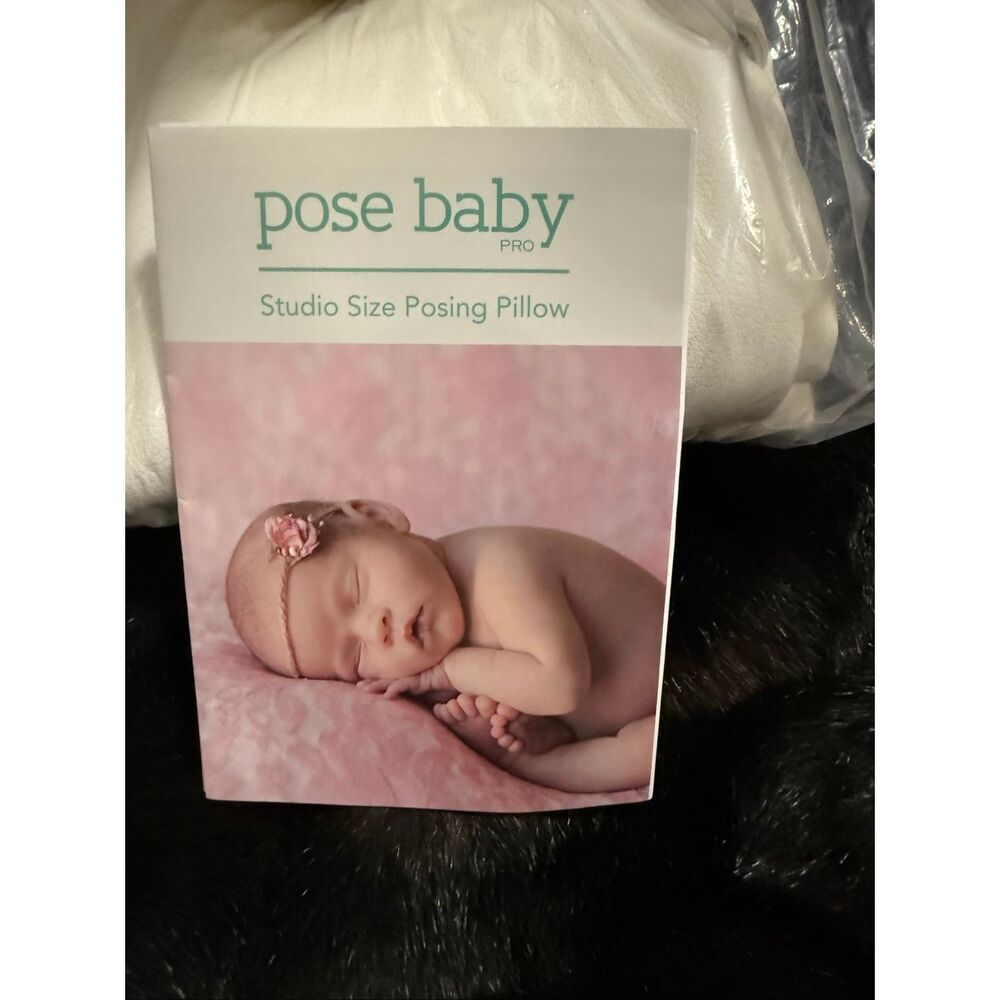 New studio size posing pillow beanbag Newborn Poses. Posing Flow